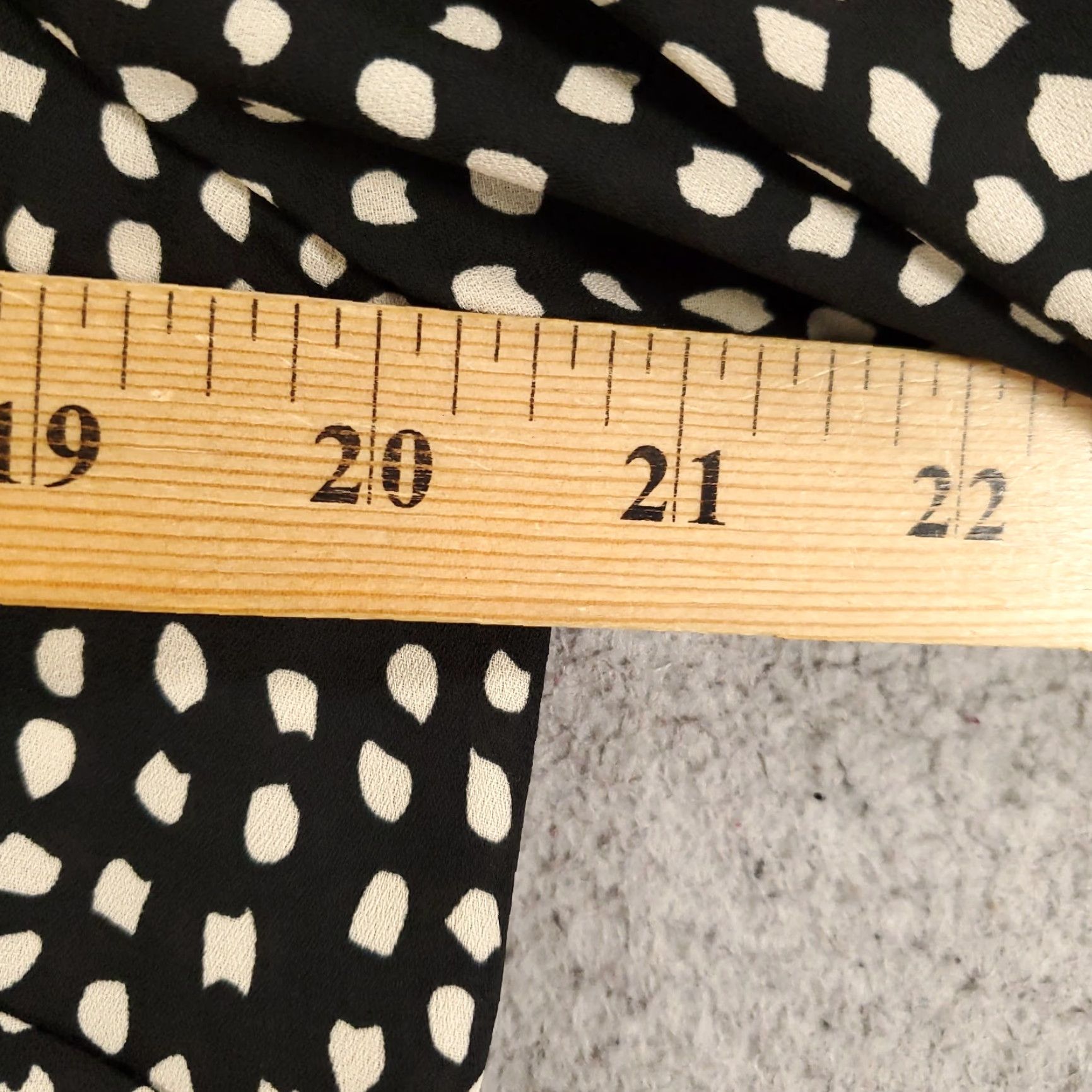 Joseph Ribkoff Joseph Ribkoff Blouse Womens 8 Black Floral Polka Dot Mixed Print Size M / US 6-8 / IT 42-44 - 4 Thumbnail