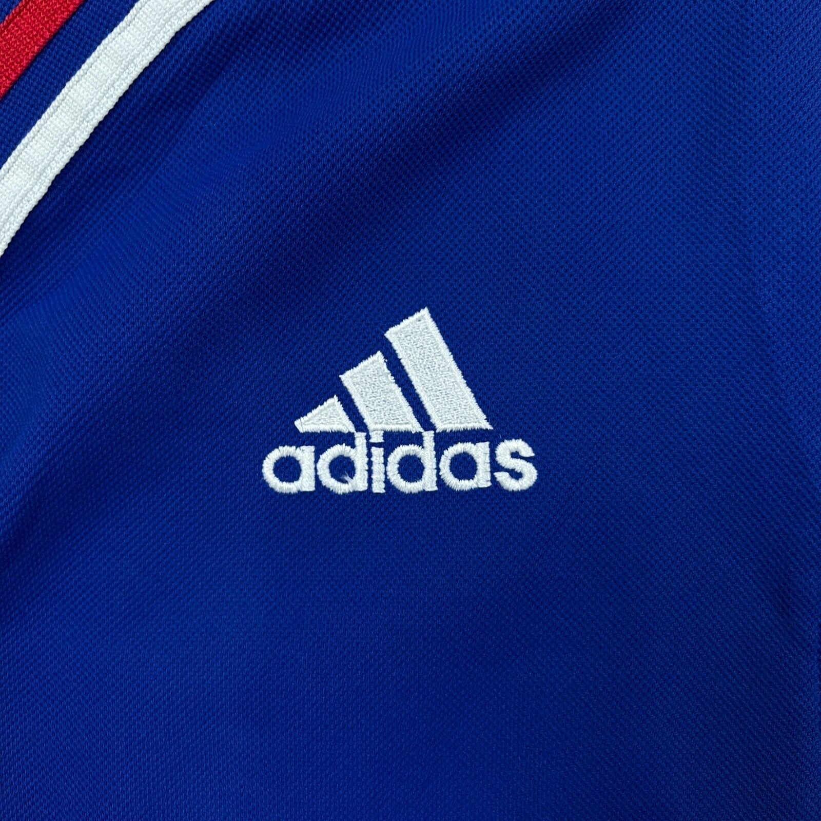 Adidas × Vintage Vintage Adidas Track Jacket Large 3 Stripes 90s Tracksuit Size US L / EU 52-54 / 3 - 3 Thumbnail