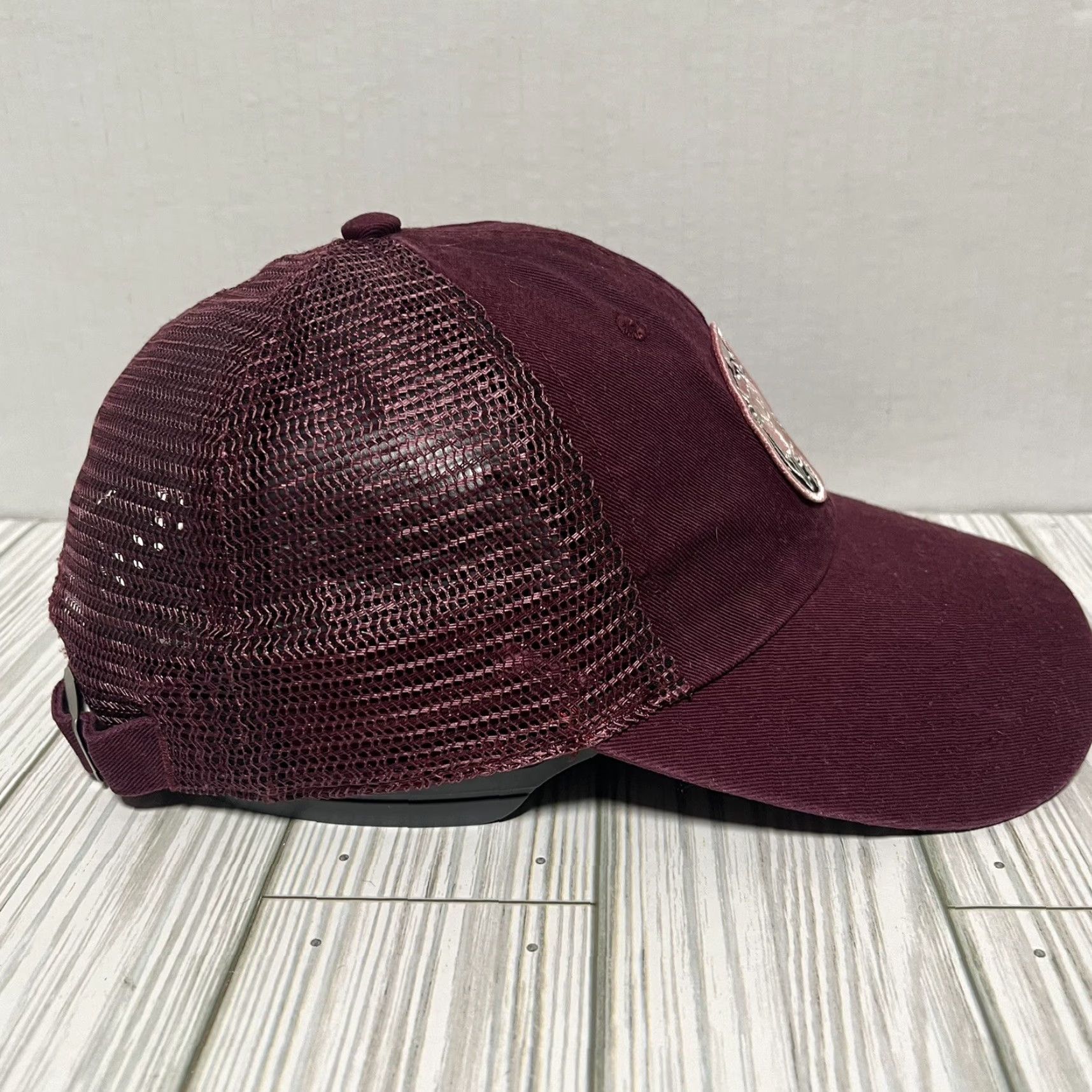 Vans VANS Hat Cap Snap Back Trucker Rose Burgundy Adjustable Skater Skateboard Men One Size Red Colorful Sports Casual Size ONE SIZE - 6 Thumbnail