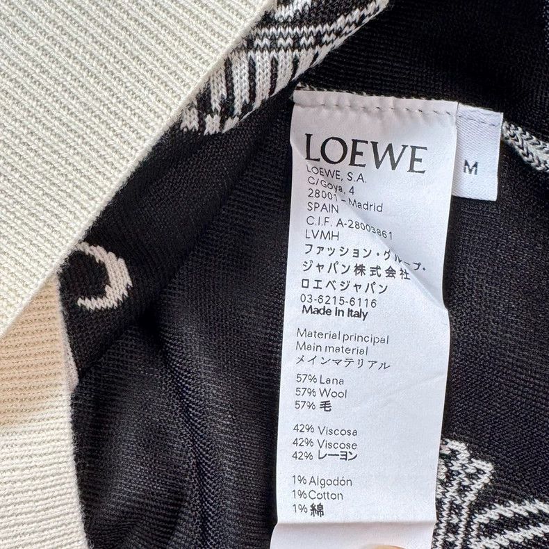 Loewe LOEWE Multi-element full-printed logo sweater Size M / US 6-8 / IT 42-44 - 4 Thumbnail