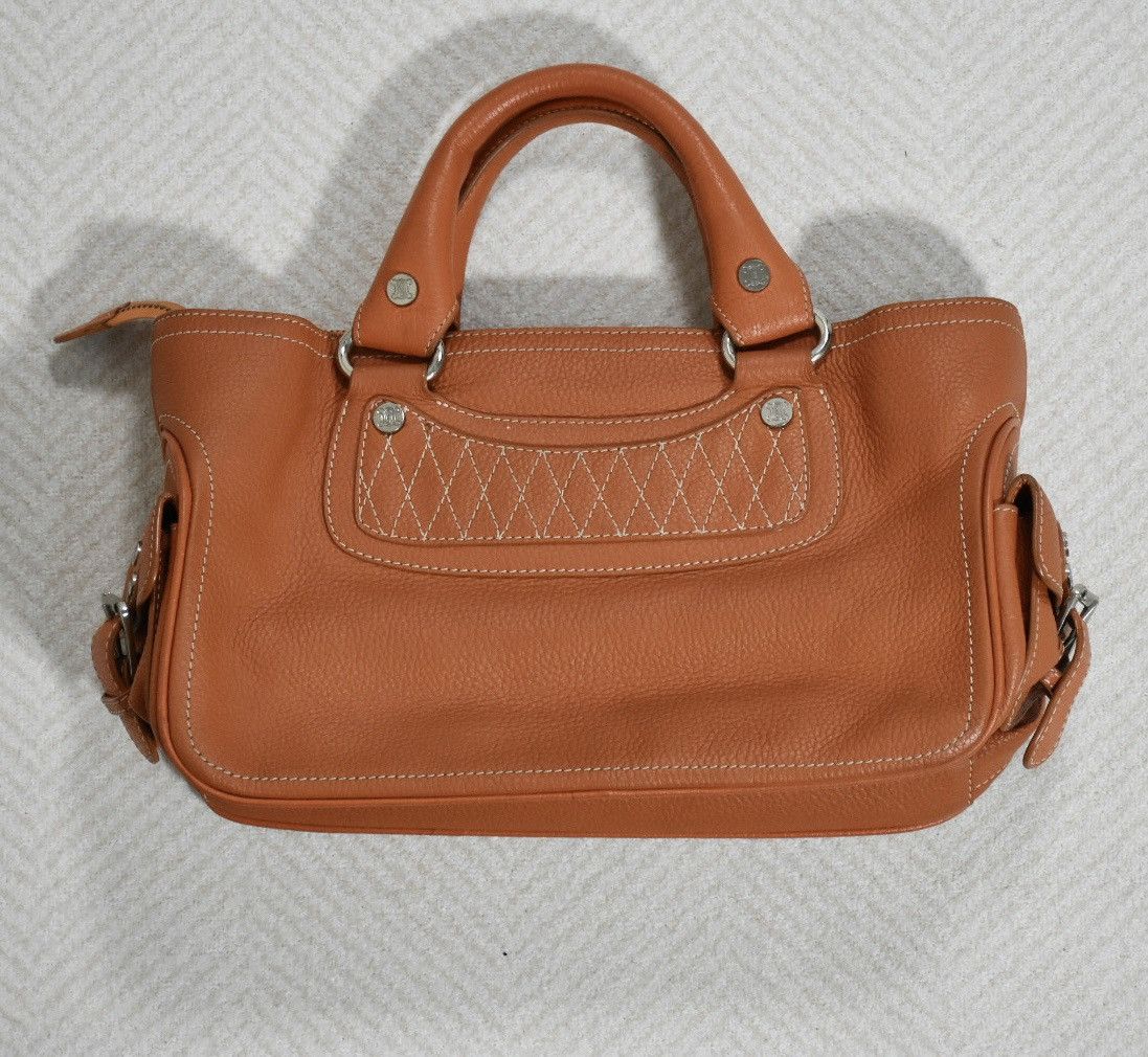 Celine Celine Boogie Leather Bag/Handle Bag Size ONE SIZE - 3 Thumbnail