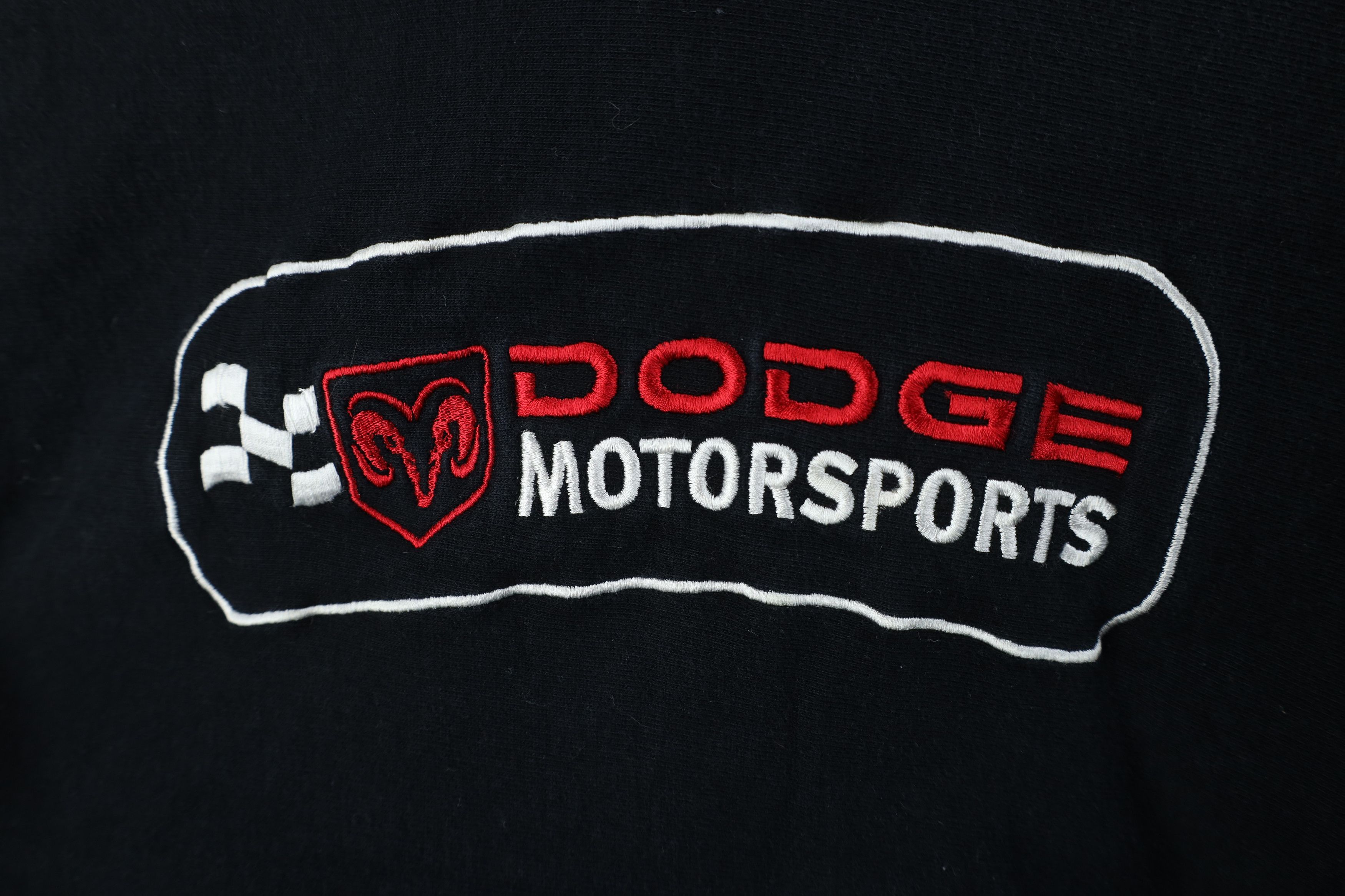 Vintage Vintage Y2K Dodge Motorsports Heavyweight Hoodie Sweatshirt Size US S / EU 44-46 / 1 - 4 Thumbnail
