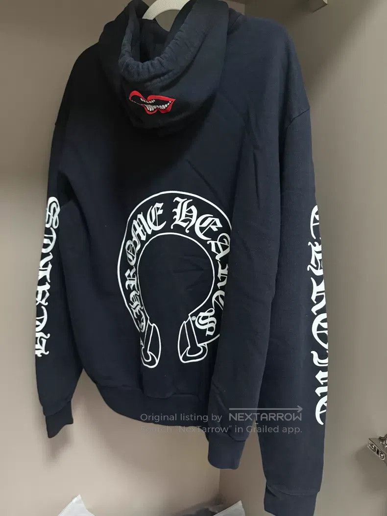Chrome Hearts CHROME HEARTS Size S Back-printed hoodie with horse hoof pa Size US S / EU 44-46 / 1 - 2 Thumbnail
