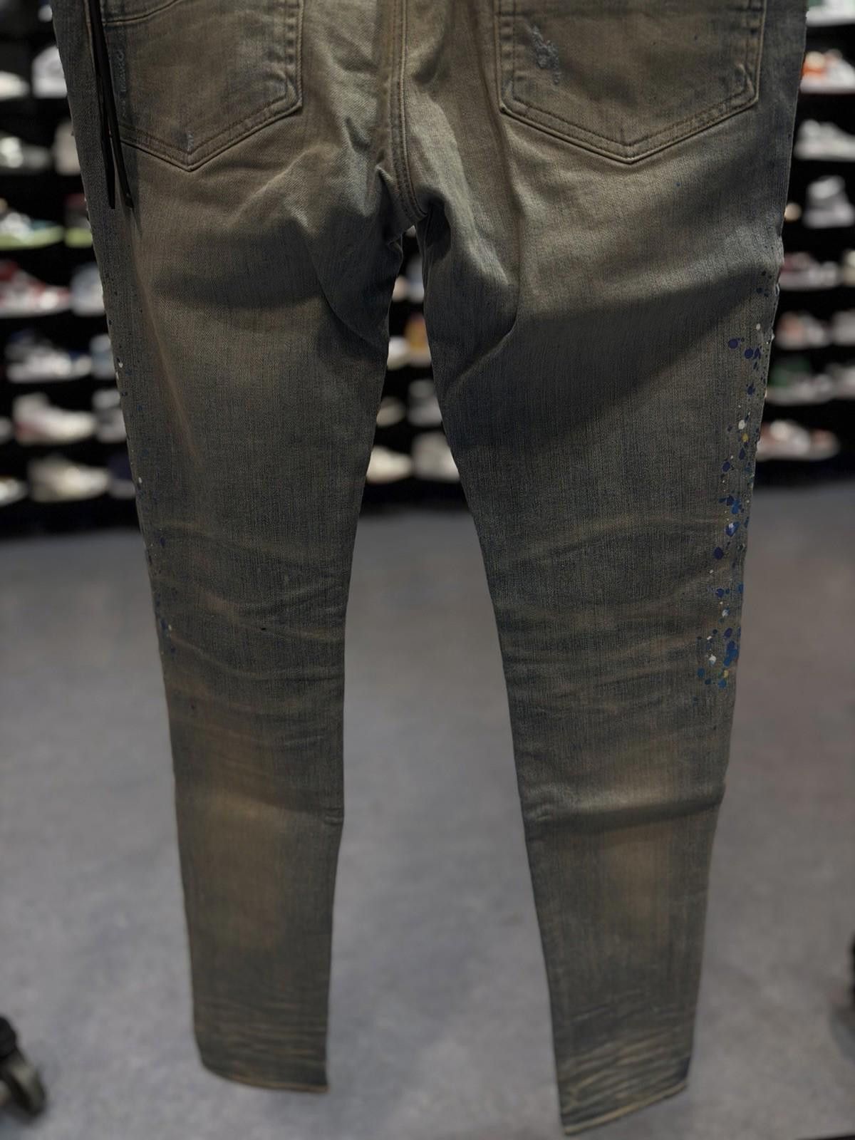 Amiri Size 32 Amiri Blue Crystal Painter Jeans 100% Authentic NEW Size US 32 / EU 48 - 12 Thumbnail