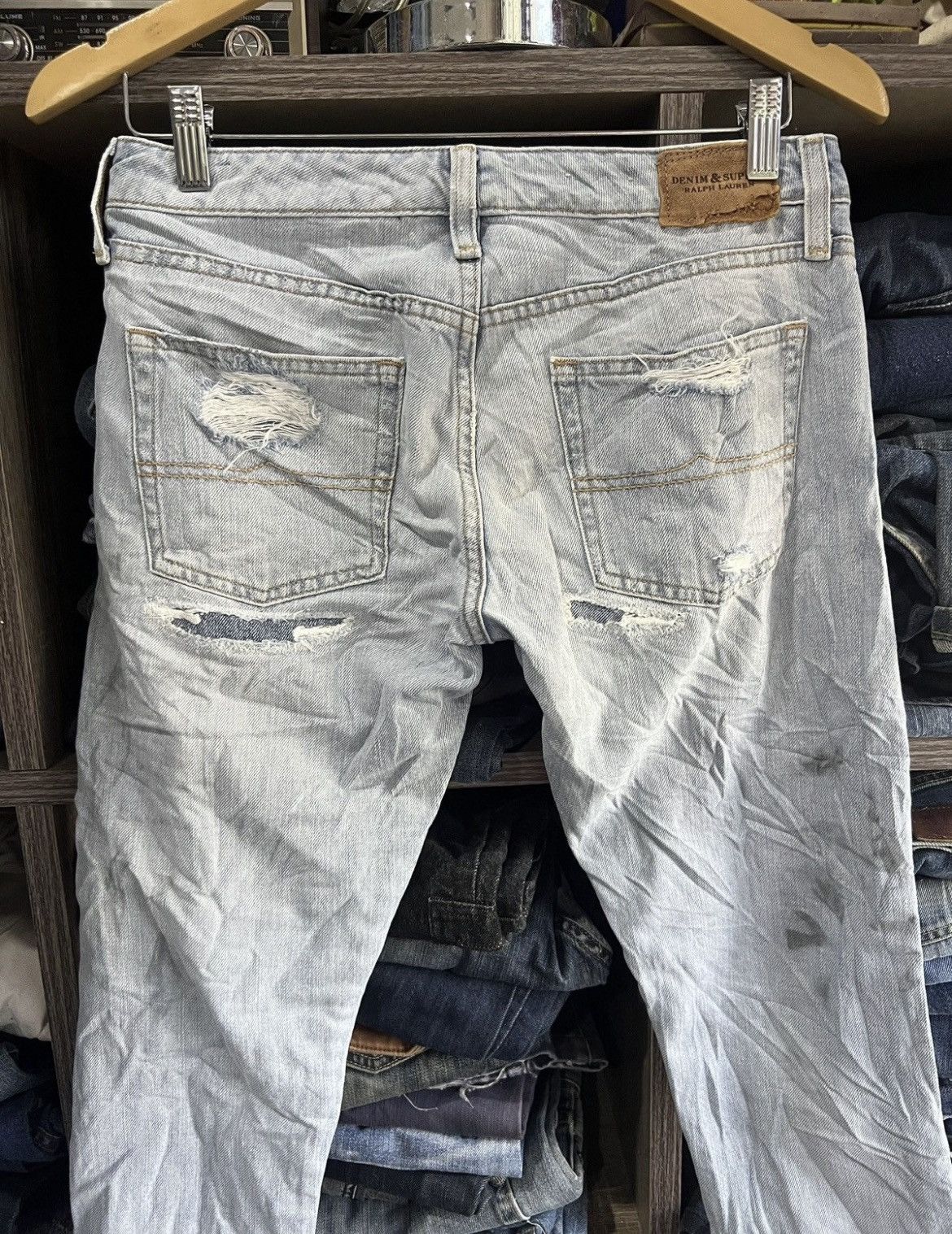 Denim & Supply Ralph Lauren 🔥Denim & Supply Ralph Lauren Distressed Denim Size 29" - 12 Thumbnail