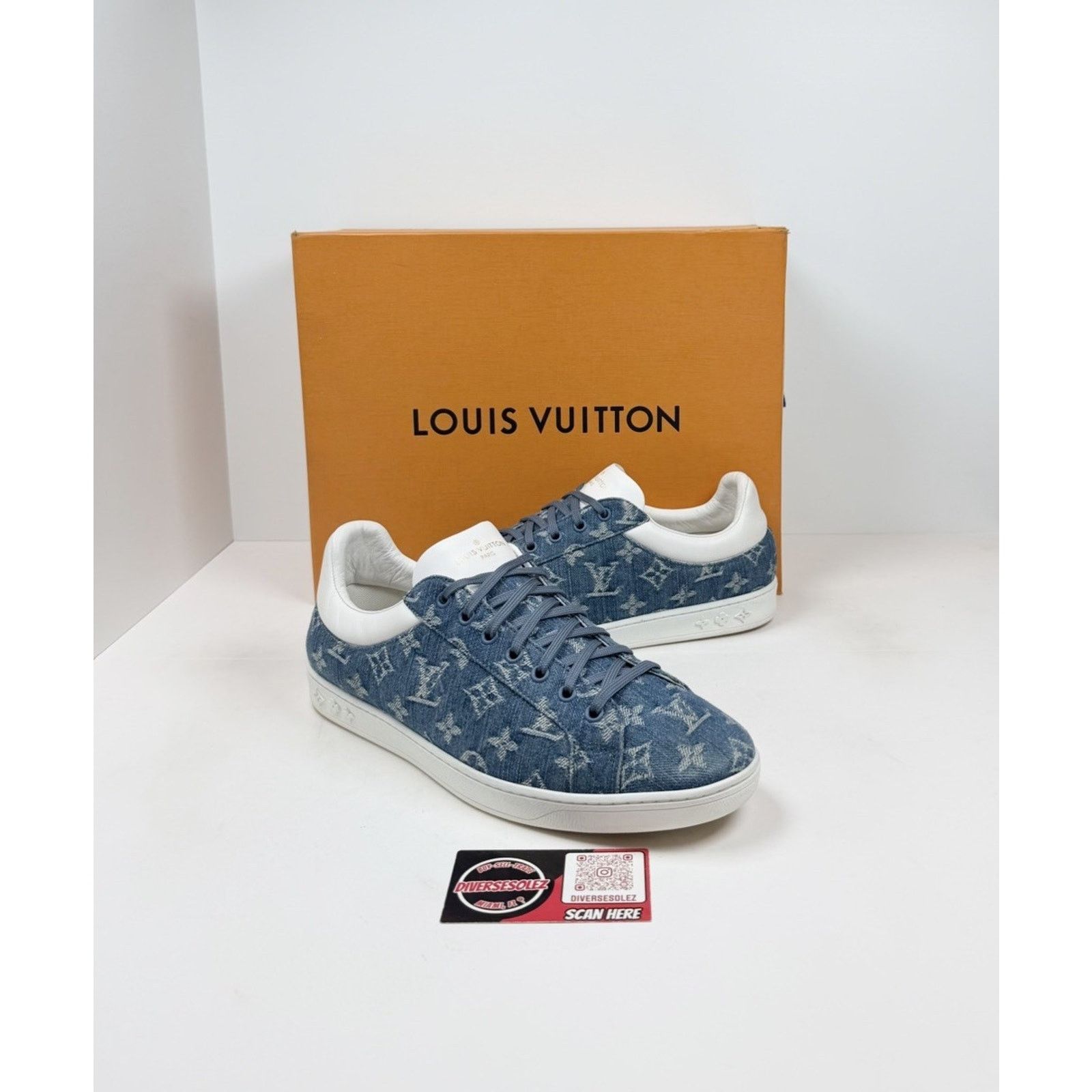Louis Vuitton Size 9LV/10US - Louis Vuitton Luxembourg Monogram Trainers Size US 10 / EU 43 - 1 Thumbnail