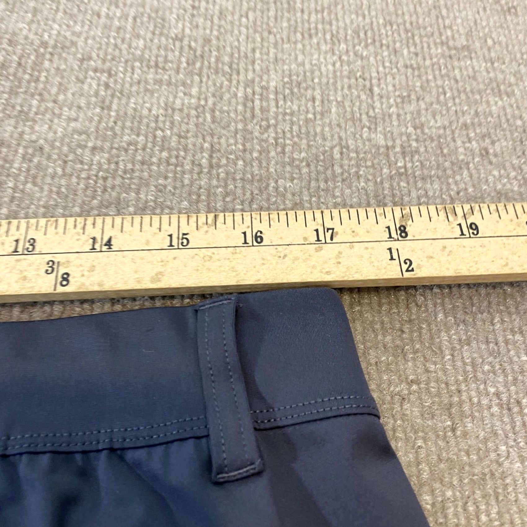 Rhone Rhone Pants Mens Large Gray Performance Khakis Elastic Waist Drawstring Travel Size US 33 - 7 Thumbnail