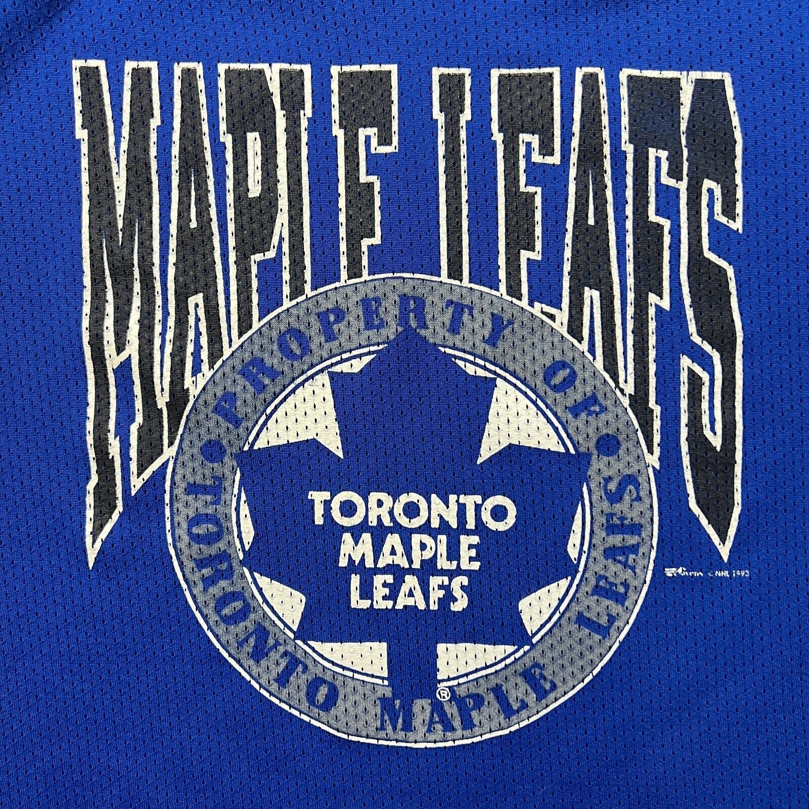 NHL × Vintage VTG 1993 Ravens Toronto Maple Leafs Hockey Jersey NHL Sports Size US M / EU 48-50 / 2 - 4 Thumbnail