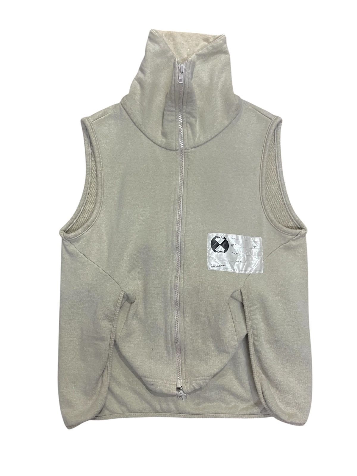 Final Home Vintage 90s Final Home Issey Miyake Reconstructed Vest Size US M / EU 48-50 / 2 - 4 Thumbnail