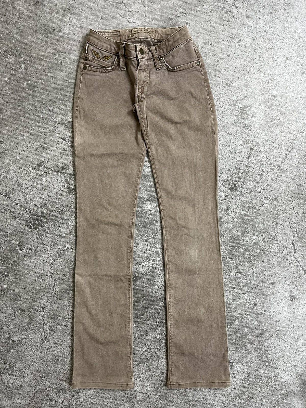 Robins Jeans Robins Jean Wings Studded Jeans Size 23" - 2 Thumbnail