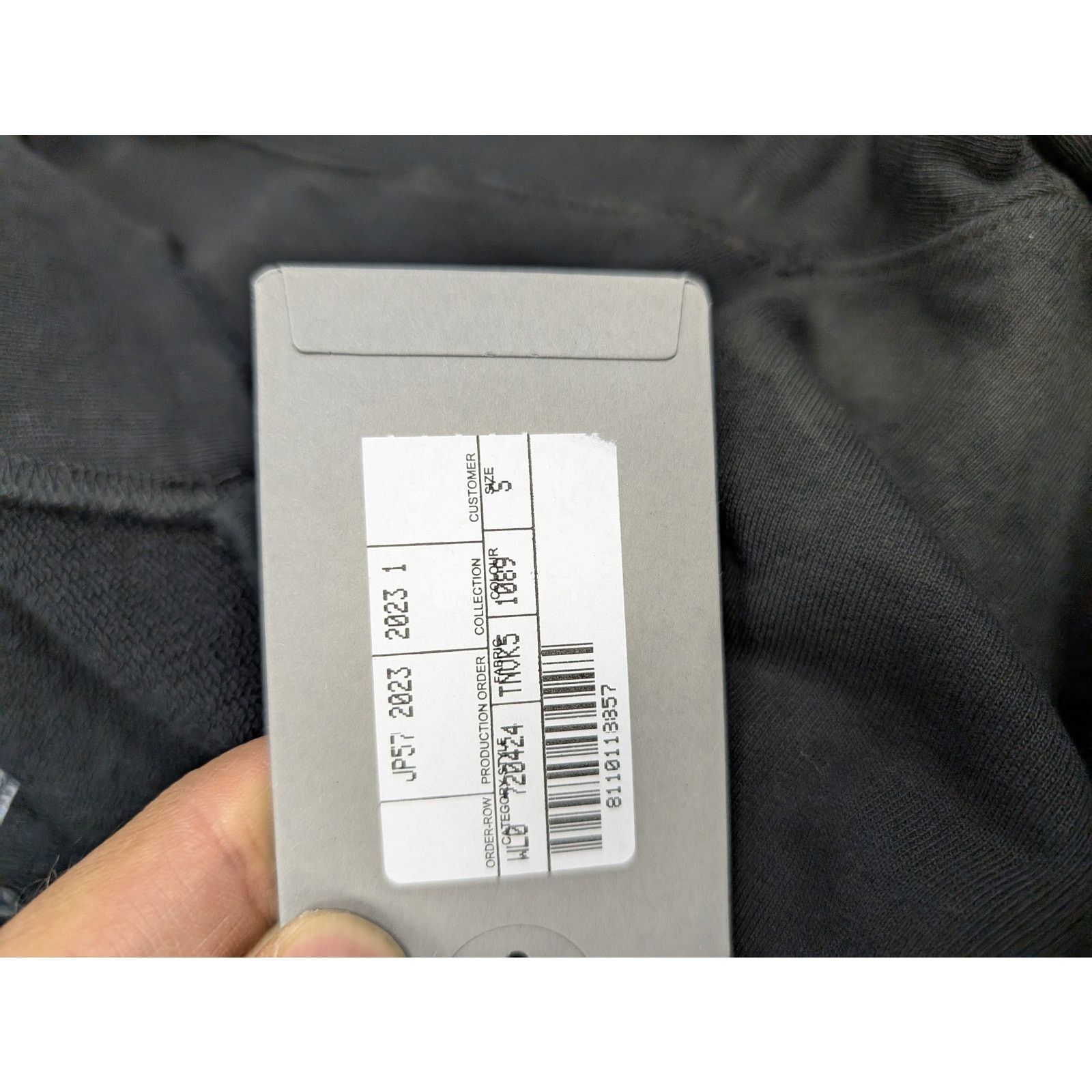 Balenciaga o1rshd1 Gaffer Med Moll Small Fit Zip up Hoodie Black Size US S / EU 44-46 / 1 - 21 Thumbnail