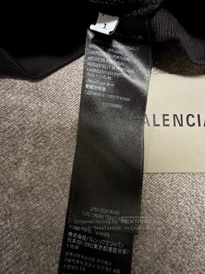 Balenciaga Balenciaga Embroidered Sweatshirt Hoodie Size US S / EU 44-46 / 1 - 3 Thumbnail