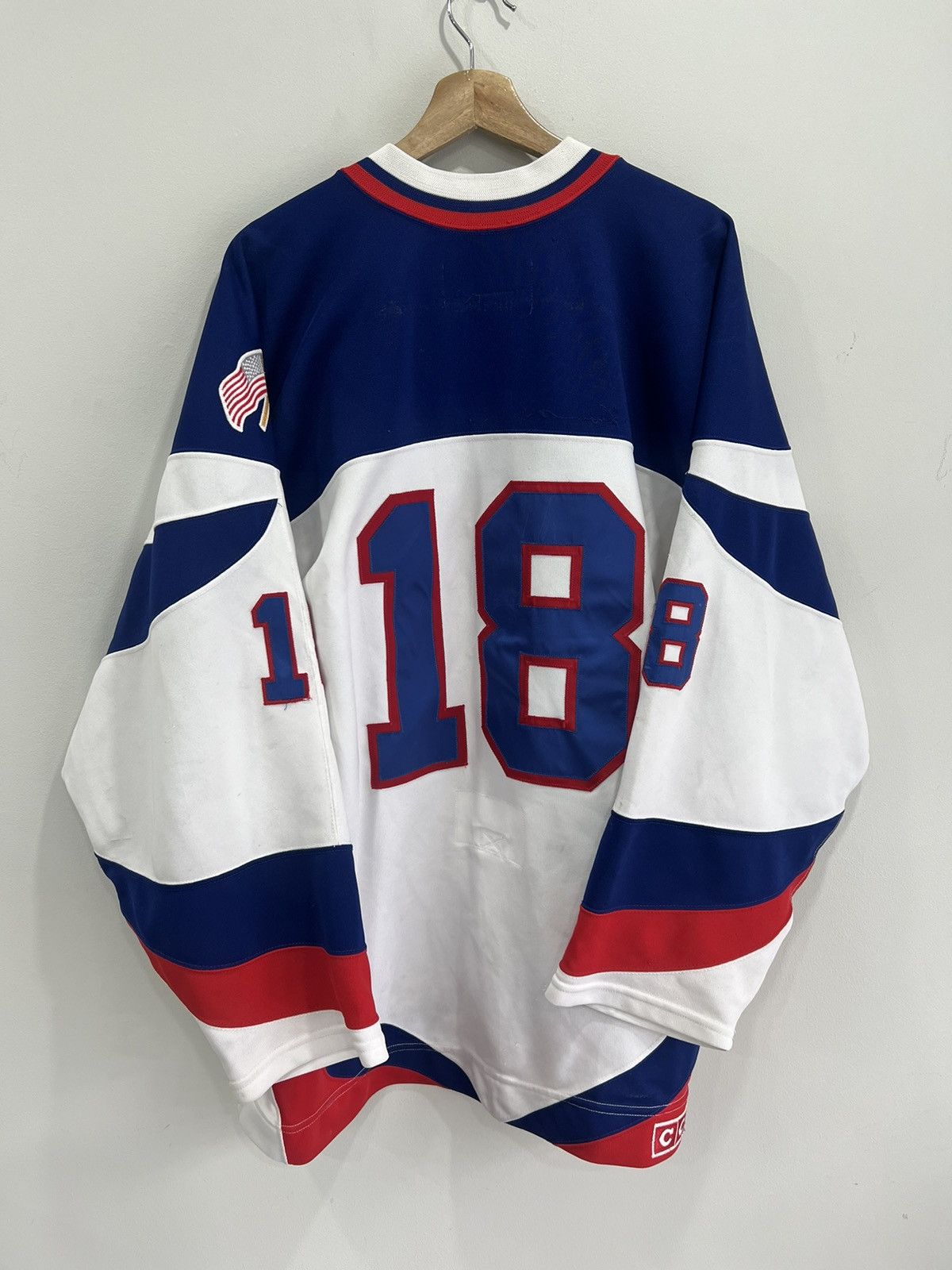 Vintage Vintage Ccm Buffalo Stars Hockey Jersey 54 fight strap Size US XXL / EU 58 / 5 - 2 Thumbnail