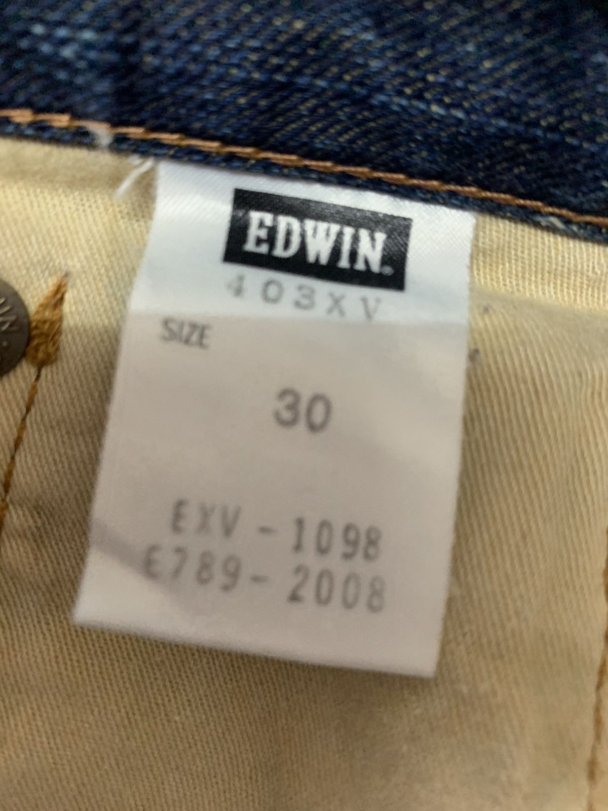 Edwin Edwin exclusive vintage XV custom painter. Size US 32 / EU 48 - 9 Thumbnail