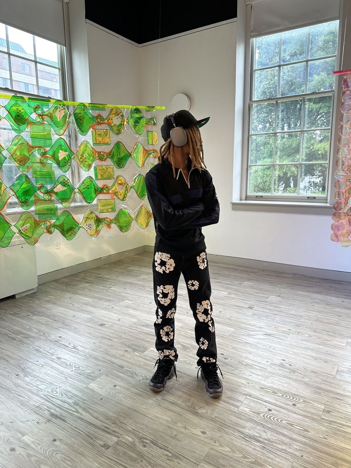 DENIM TEARS × Levi's Denim tears Black / white cotton Denim jeans Size US 26 / EU 42 - 10 Thumbnail