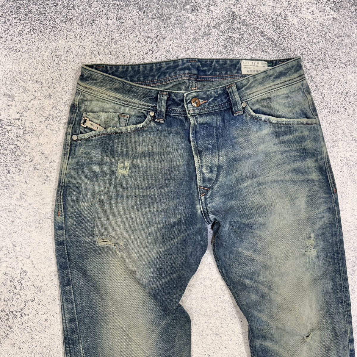 Diesel Diesel Darron Regular Slim Tapered Wash0075L 31/32 size Size US 31 - 4 Thumbnail