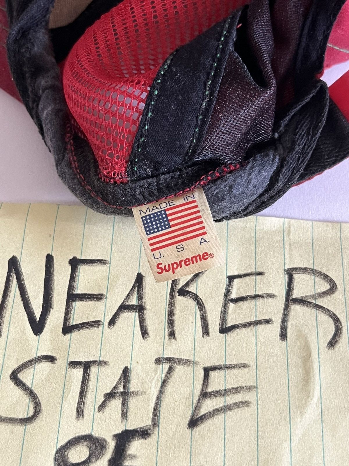 Starter × Supreme VERY RARE/VINTAGE RED SUPREME FERRARI CAP SS13 FAST SHIPPING Size ONE SIZE - 9 Thumbnail