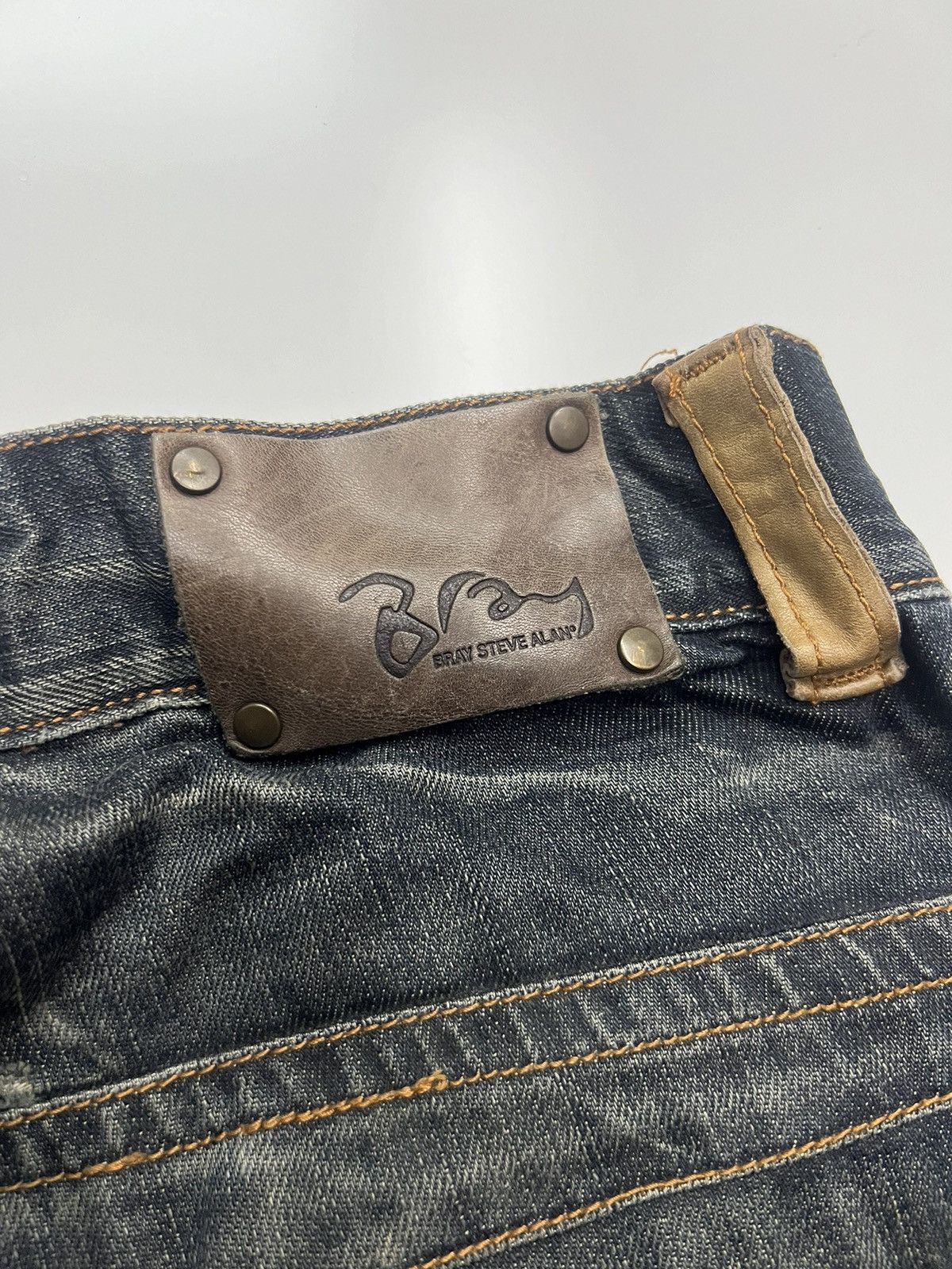 Bray Steve Alan Bray Steve Alan Distress Denim Jeans Size 36 Size US 36 / EU 52 - 13 Thumbnail