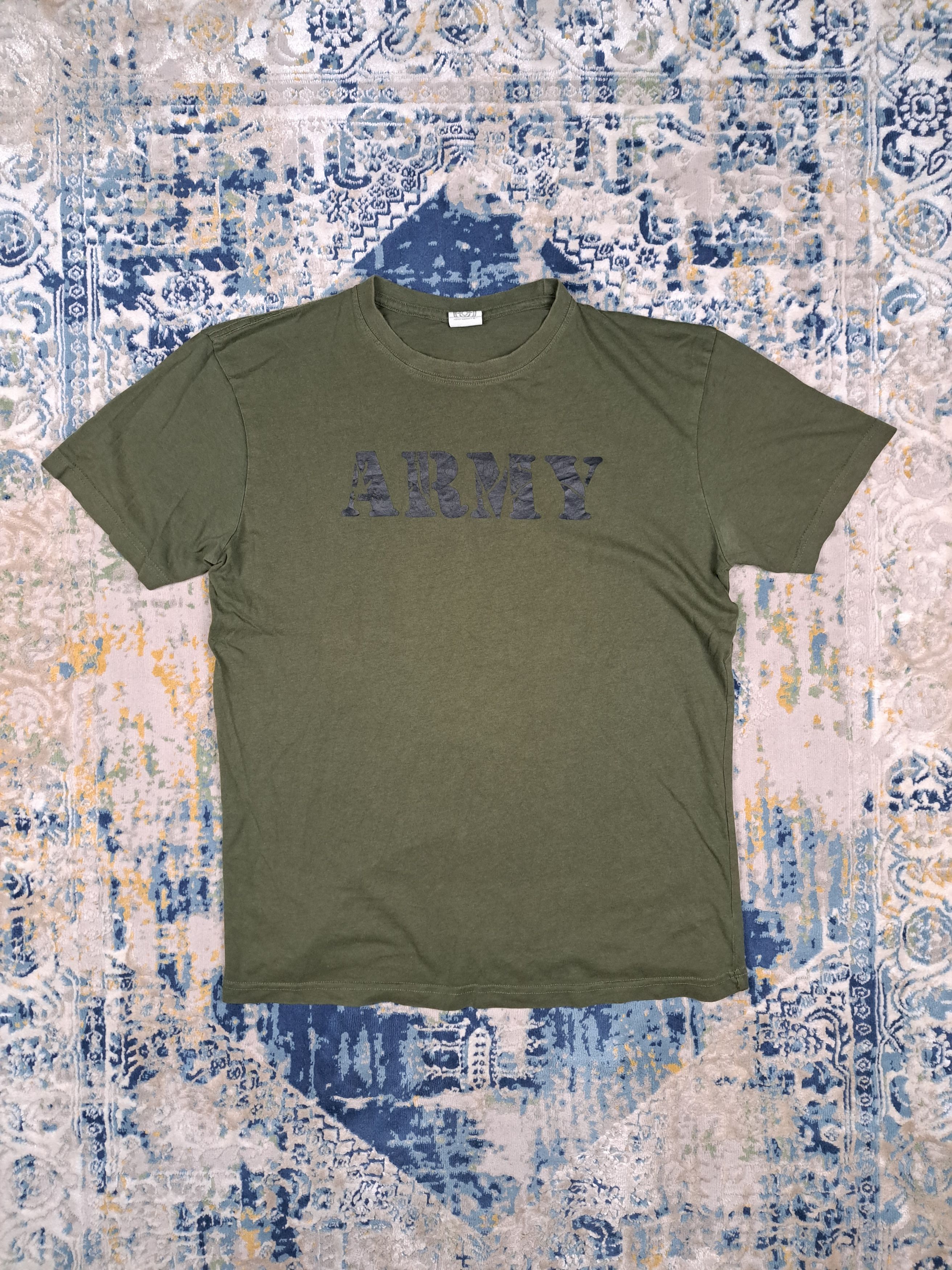Fostex Garments Fostex Garments Army Green Tee Archive Fashion Kanye Raf Size US L / EU 52-54 / 3 - 1 Thumbnail