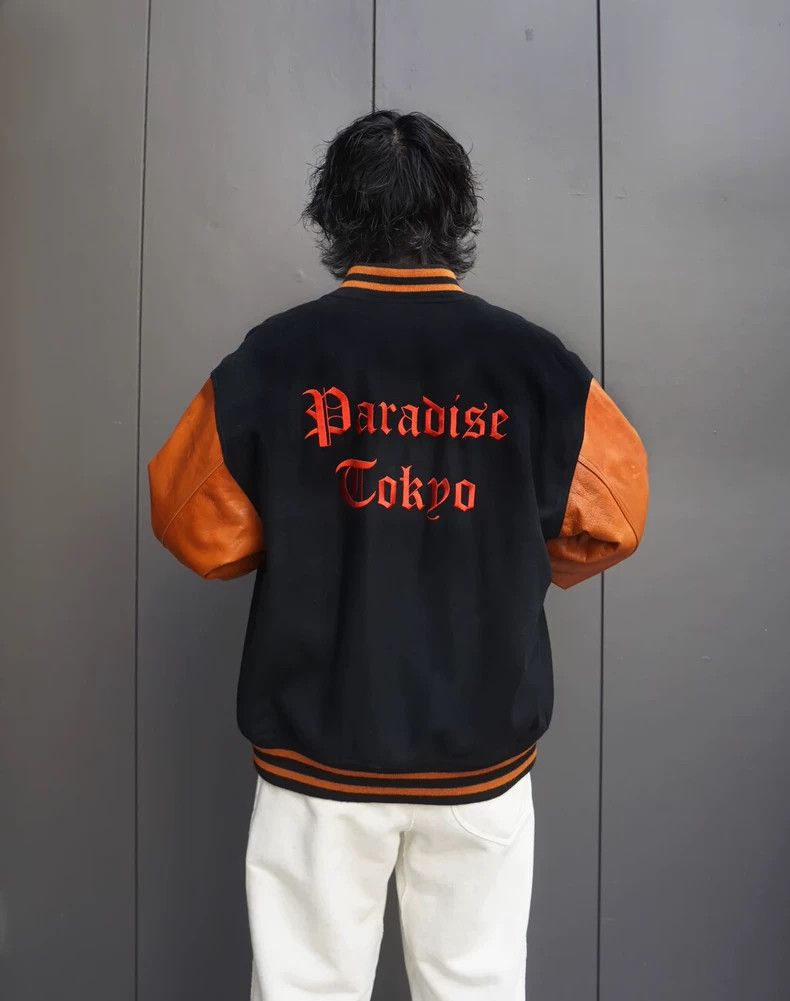 Wacko Maria wacko maria Wool cowhide baseball jacket 2503-Nextarrow Size US XL / EU 56 / 4 - 9 Thumbnail