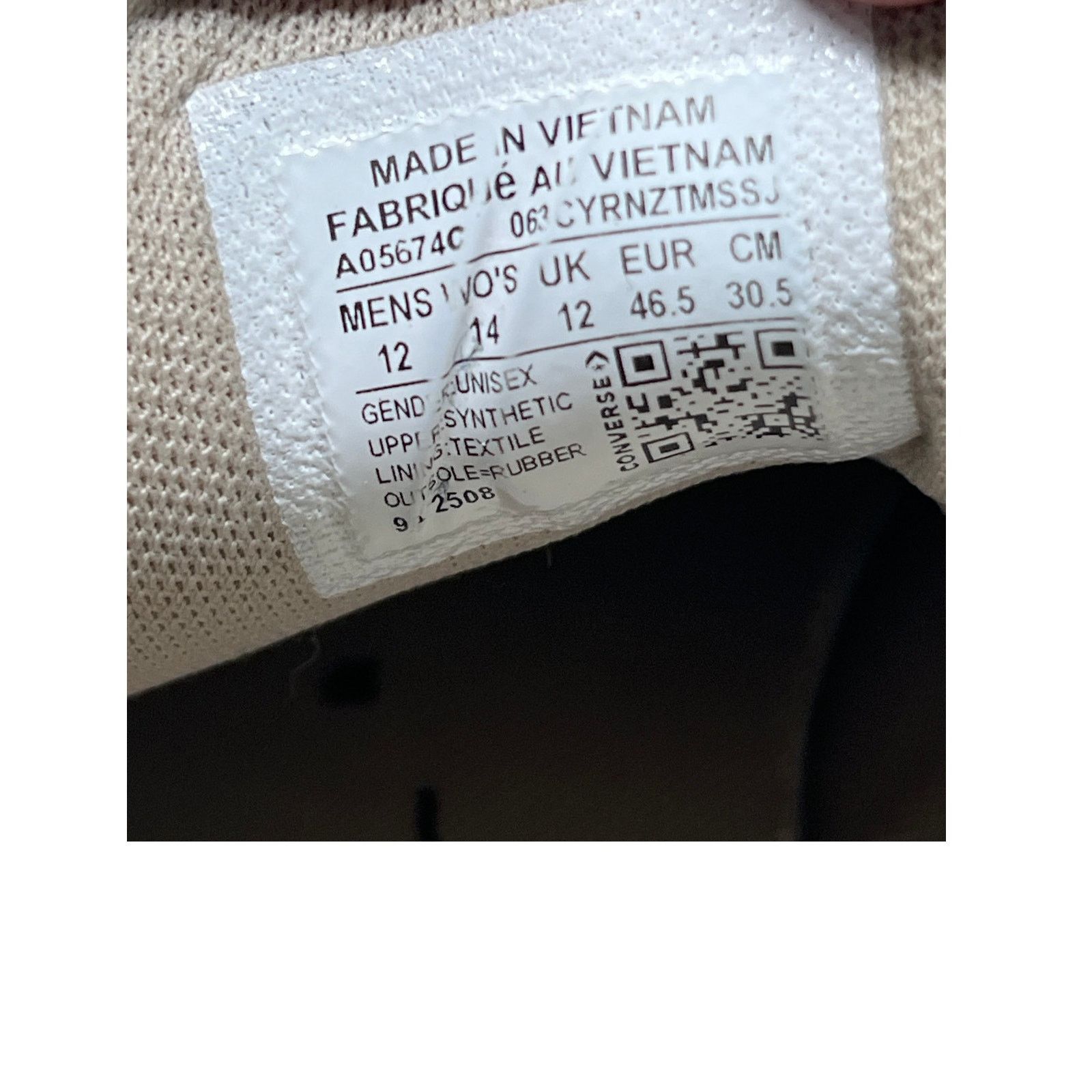 Converse Converse Chuck Taylor All Star Malden Street Mid Mens 12 Size US 12 / EU 45 - 7 Thumbnail