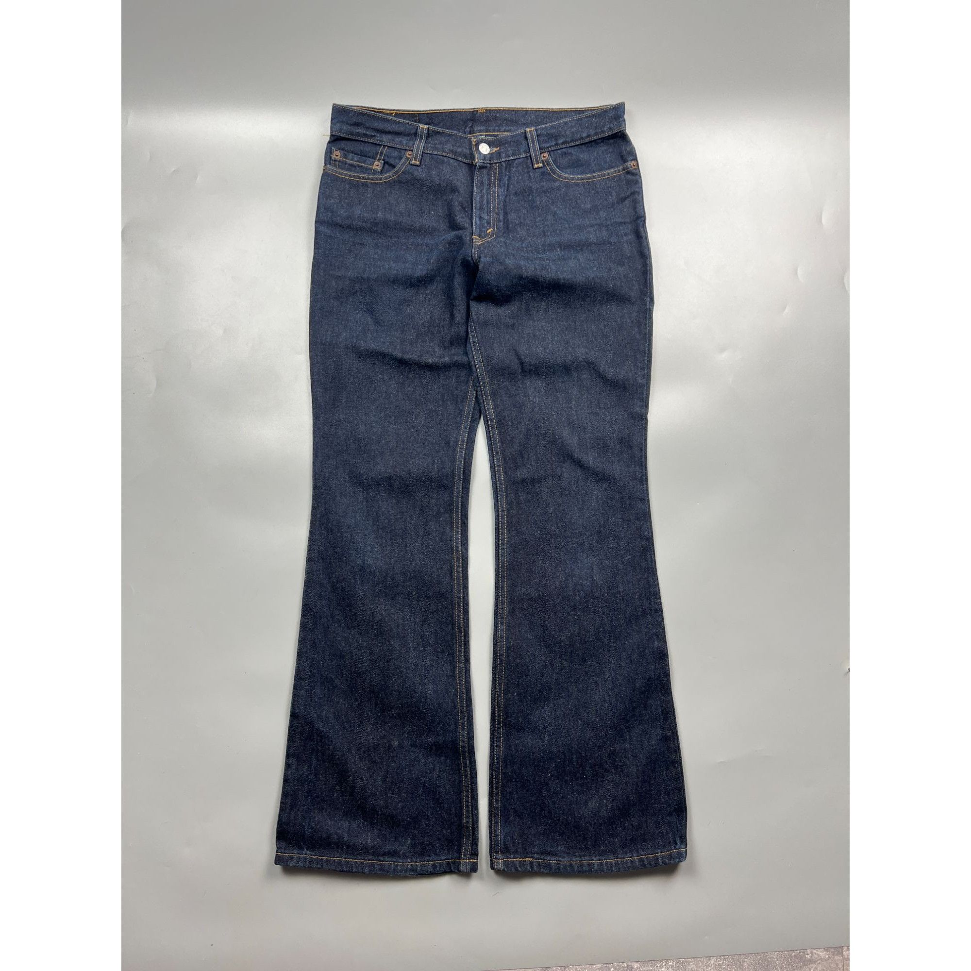 Levi's Levi’s 514 Made in USA Flared Denim Jeans Pants (Y0839) Size 33" - 1 Thumbnail