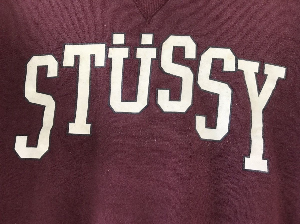 Stussy Vintage 90’s Stussy Sweatshirts Size M / US 6-8 / IT 42-44 - 3 Thumbnail