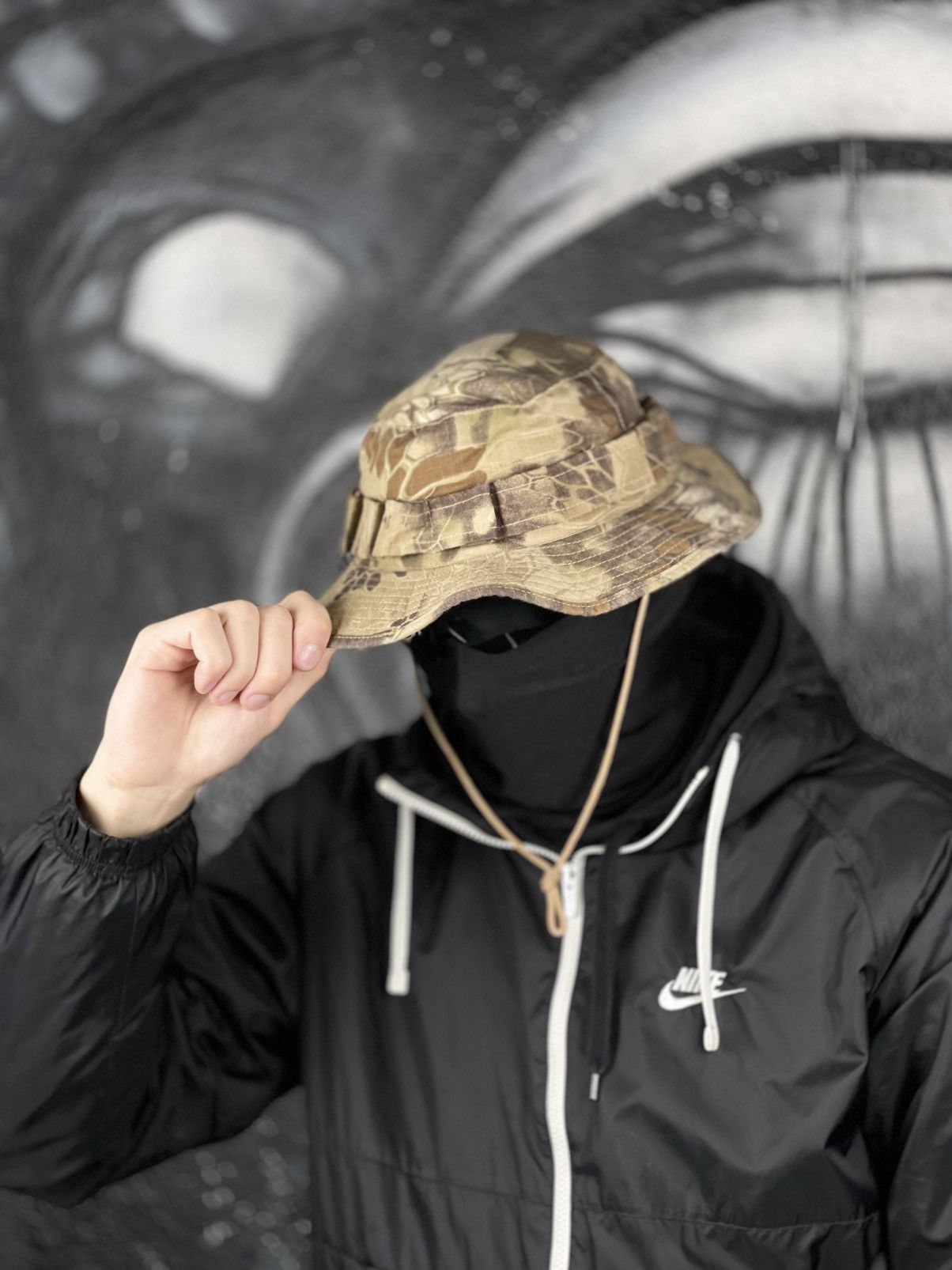 Other Military Tactical Camo Boonie Hat Men’s Size Medium Size 32 - 1 Thumbnail