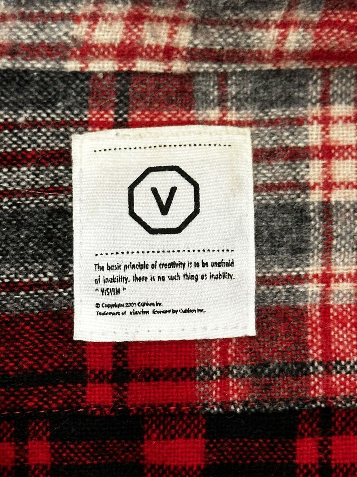 Visvim 100% Wool Plaid Elk Flannel Shirt Size US XL / EU 56 / 4 - 3 Thumbnail