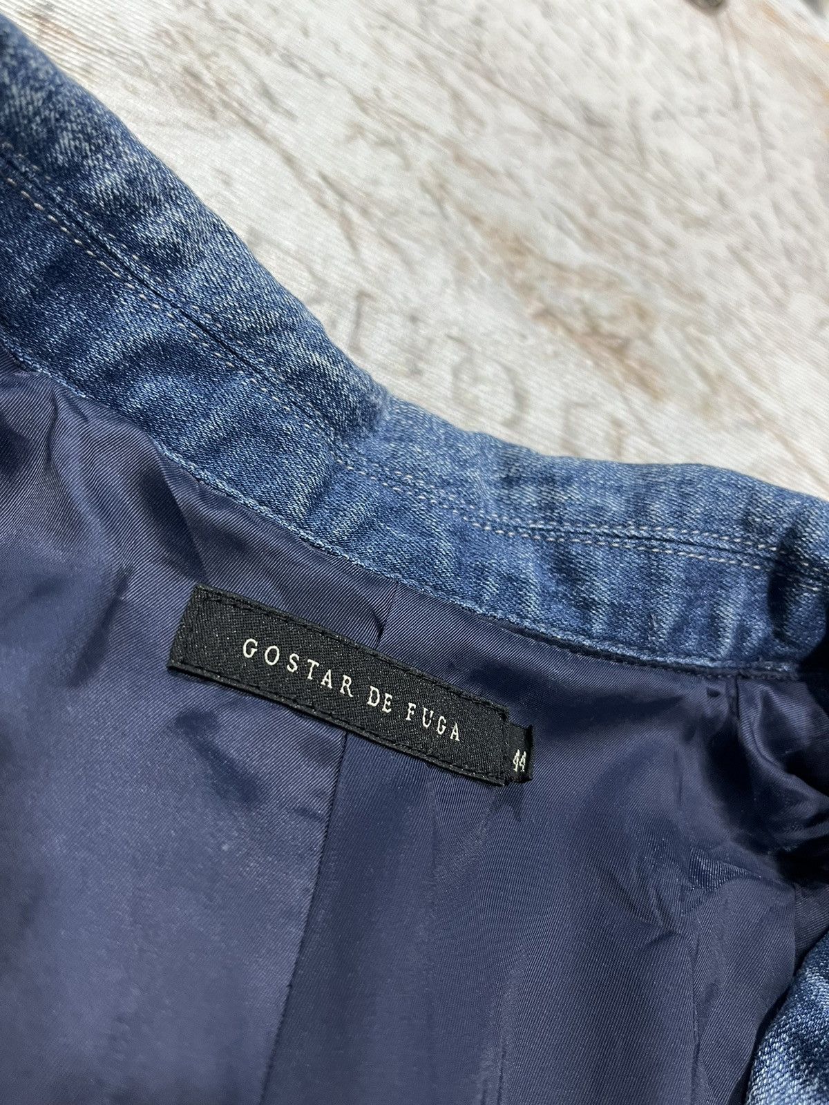GOSTAR DE FUGA Gostar De Fuga Blue Denim Blazzer Size US M / EU 48-50 / 2 - 9 Thumbnail