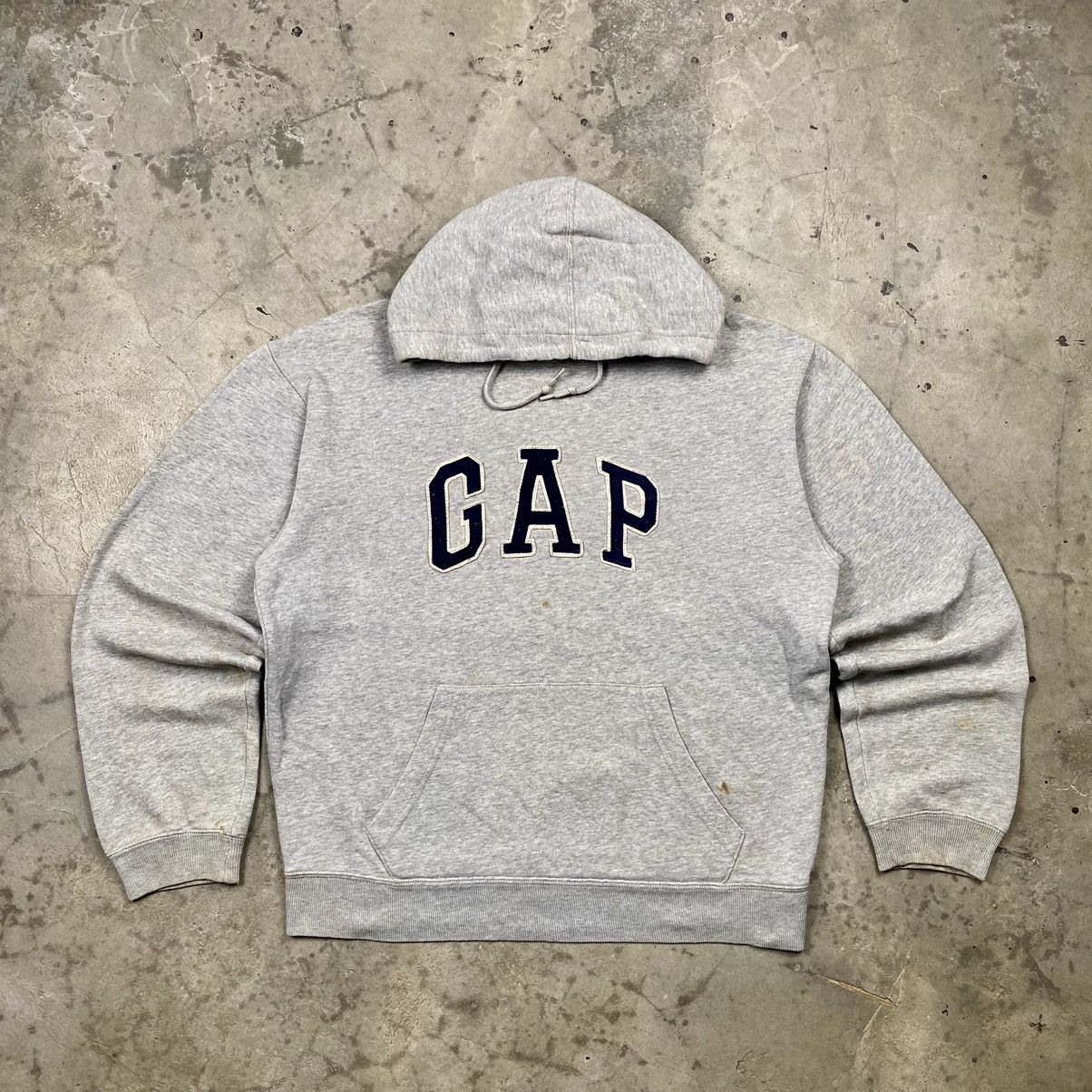 Gap × Vintage OG y2k Gap Arch Boxy Distressed Pullover Size US XS / EU 42 / 0 - 1 Thumbnail
