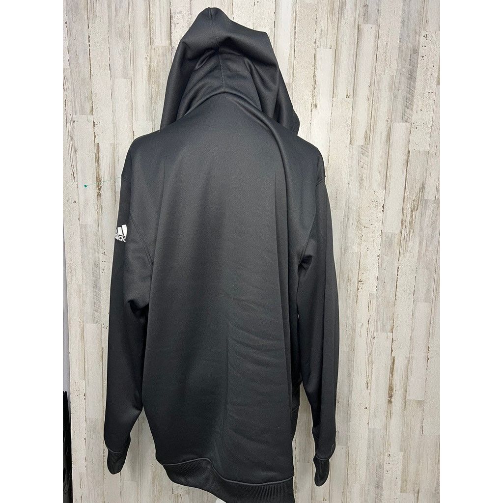 Adidas NWT Arkansas State Red Wolves Adidas Men's 2XL Black Hoodie Size US XXL / EU 58 / 5 - 3 Thumbnail