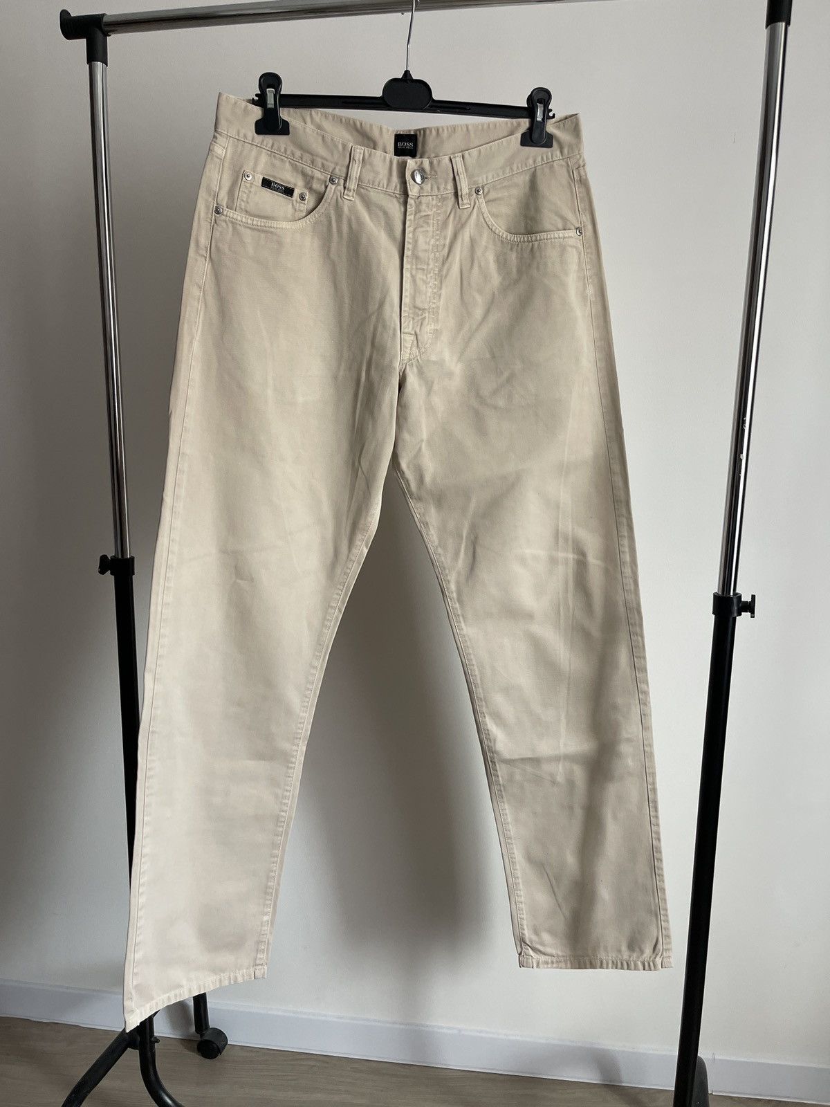 Hugo Boss Hugo Boss Arkansas Regular Fit Cotton Trousers / Jeans W36 Size US 36 / EU 52 - 1 Thumbnail
