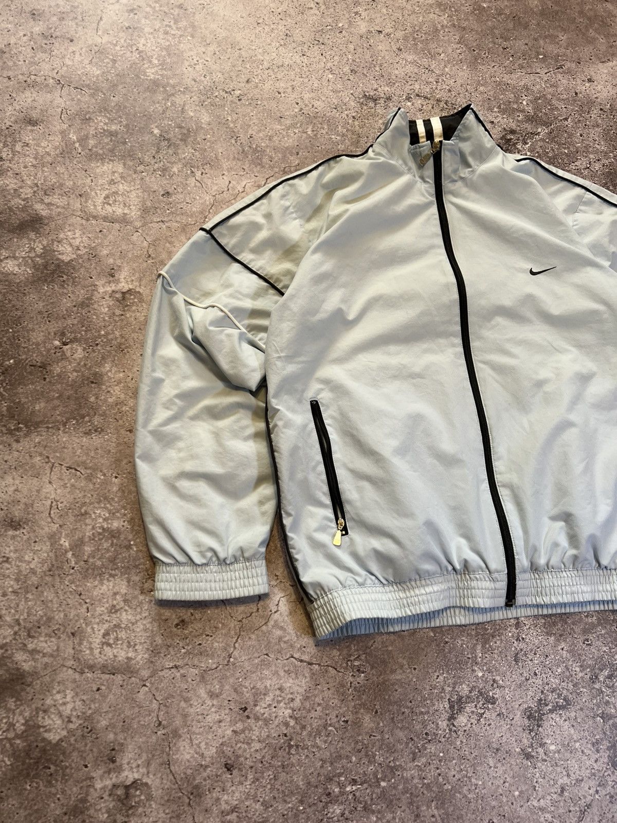 Nike Vintage Nike Baby Blue track jacket drill size M logo Size US M / EU 48-50 / 2 - 4 Thumbnail