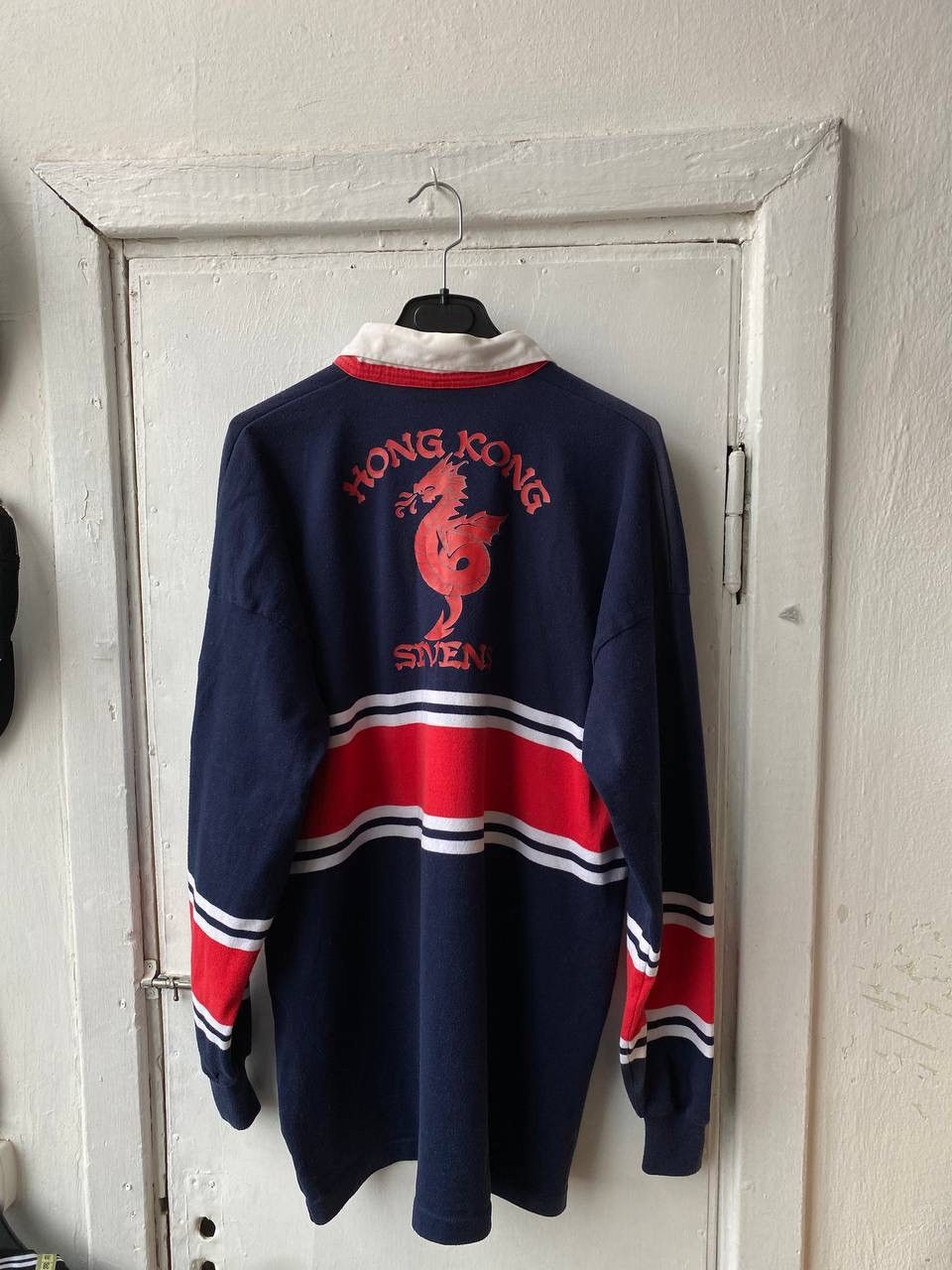 Canterbury of New Zealand Vintage 1997 Rugby Sevens Hong Kong Canterbury Longsleeve Size US XL / EU 56 / 4 - 2 Thumbnail