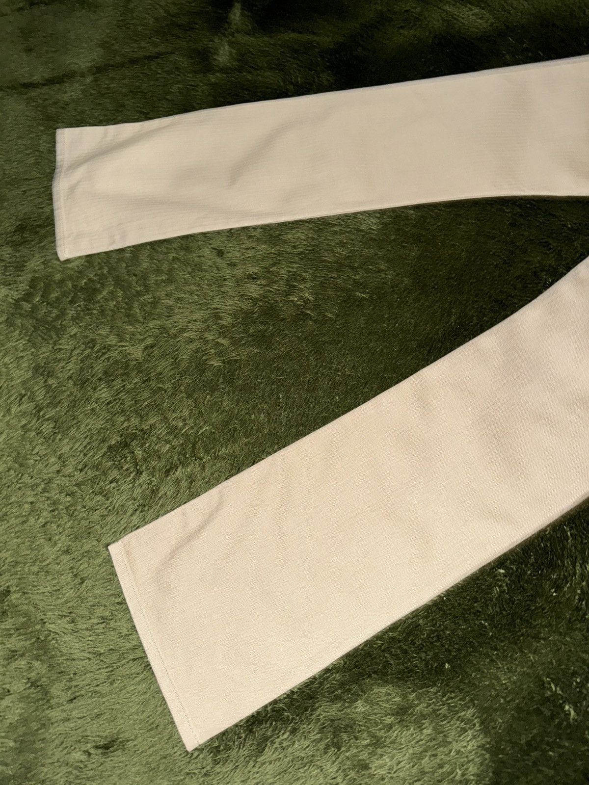 Takeo Kikuchi [2] Takeo Kikuchi Herringbone 5-Pocket Cotton Pants Beige Size US 29 - 11 Thumbnail
