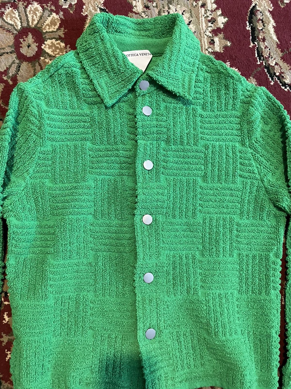 Bottega Veneta Bottega Veneta Intrecciato Terry Towel Jacket Size US XS / EU 42 / 0 - 2 Thumbnail