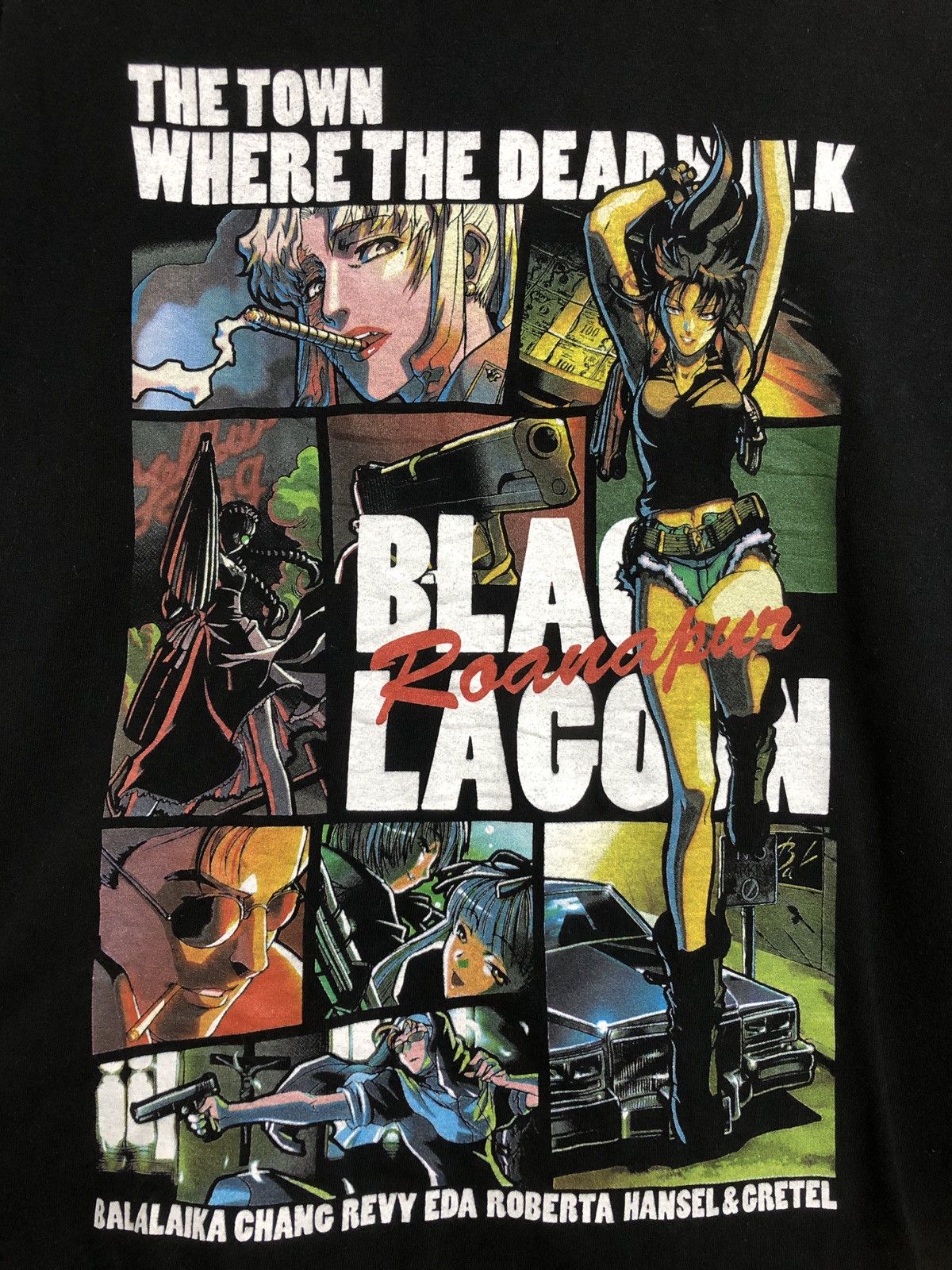 Japanese Brand Roanapur Black Lagoon T-Shirt Size US M / EU 48-50 / 2 - 2 Thumbnail