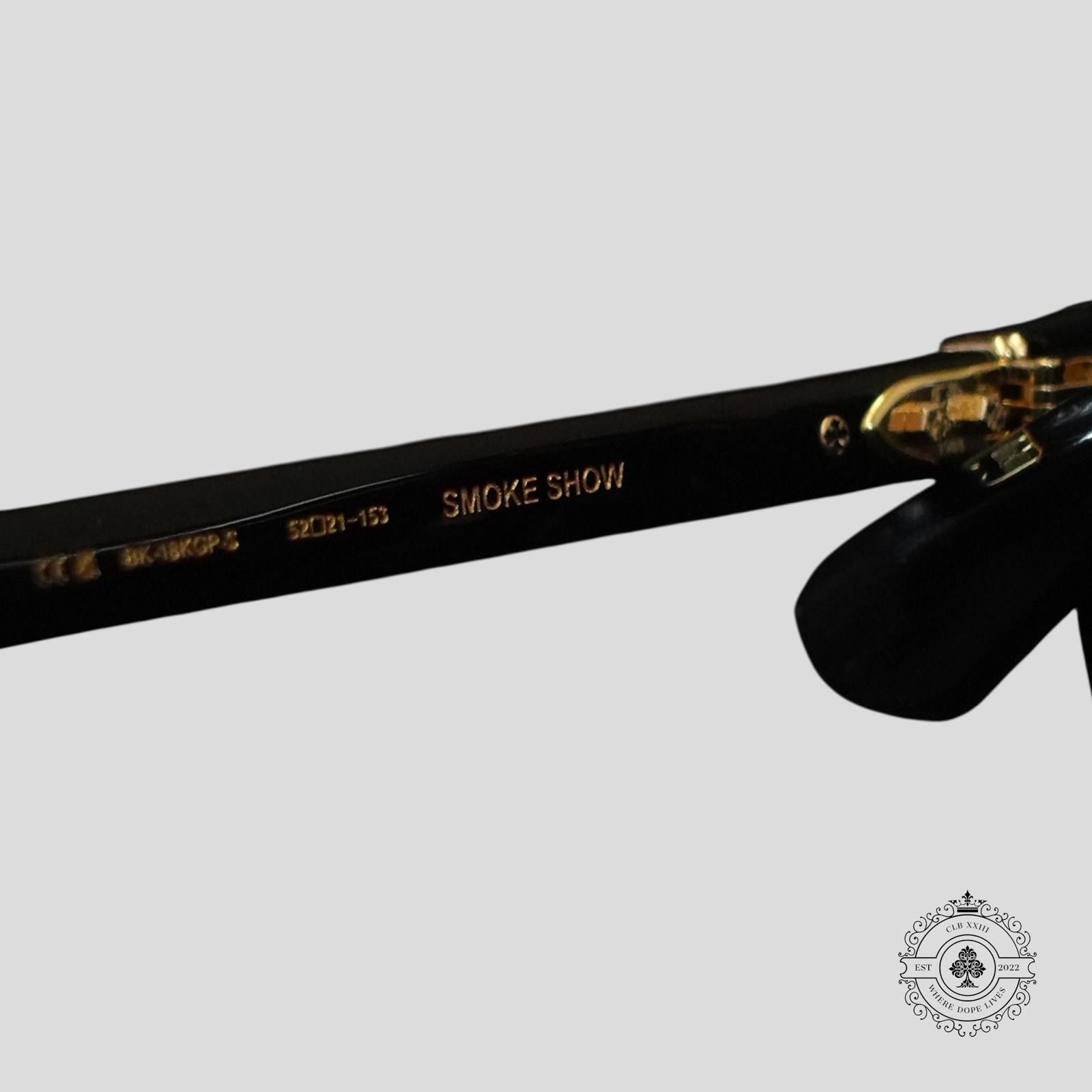 Chrome Hearts Chrome Hearts Smoke Show Sunglasses in Black/Gold Size ONE SIZE - 6 Thumbnail