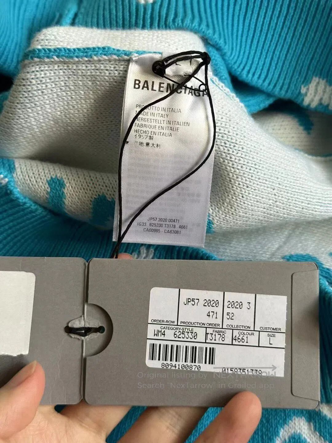 Balenciaga Balenciaga Barrage print cardigan| Size S / US 4 / IT 40 - 3 Thumbnail