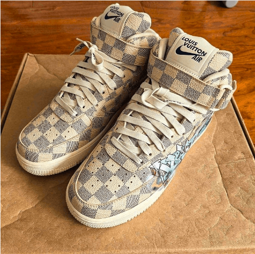 Louis Vuitton Louis Vuitton mid-top shoes 40.5EU Size US 7.5 / EU 40-41 - 4 Thumbnail