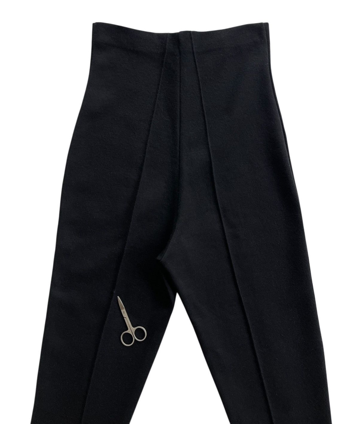 Romeo Gigli AW1990 Archive Romeo Gigli High Waist Black Trousers Size 30" / US 8 / IT 44 - 7 Thumbnail