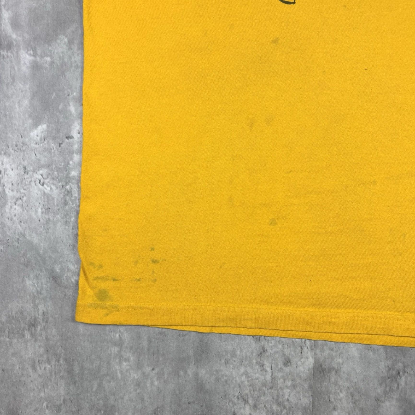 Vintage VINTAGE Dynamite T-Shirt Napoleon Dynamite Promo Adult XL Yellow Crew Neck Short Sleeve Cotton Size US XL / EU 56 / 4 - 7 Thumbnail