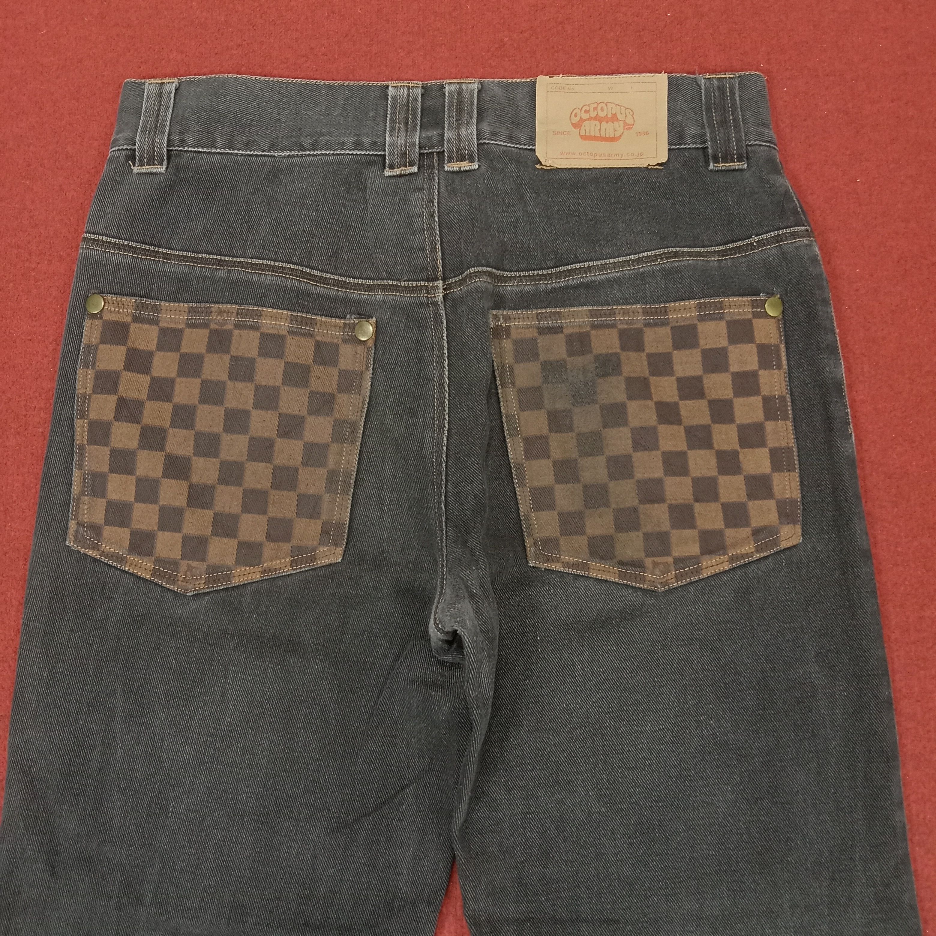 Japanese Brand × Vintage Octopus Army Streetwear Skater Fashion Style Jeans Size US 32 / EU 48 - 2 Thumbnail