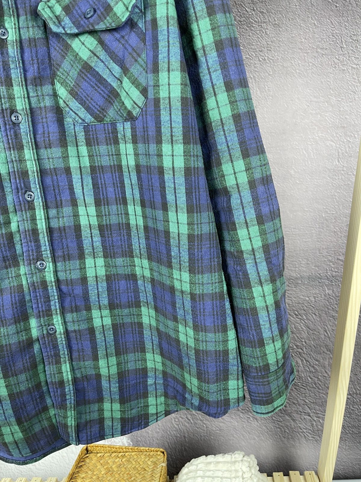 L.L. Bean L.L. Bean timberline vintage made in USA flannel overshirt Size US XL / EU 56 / 4 - 6 Thumbnail