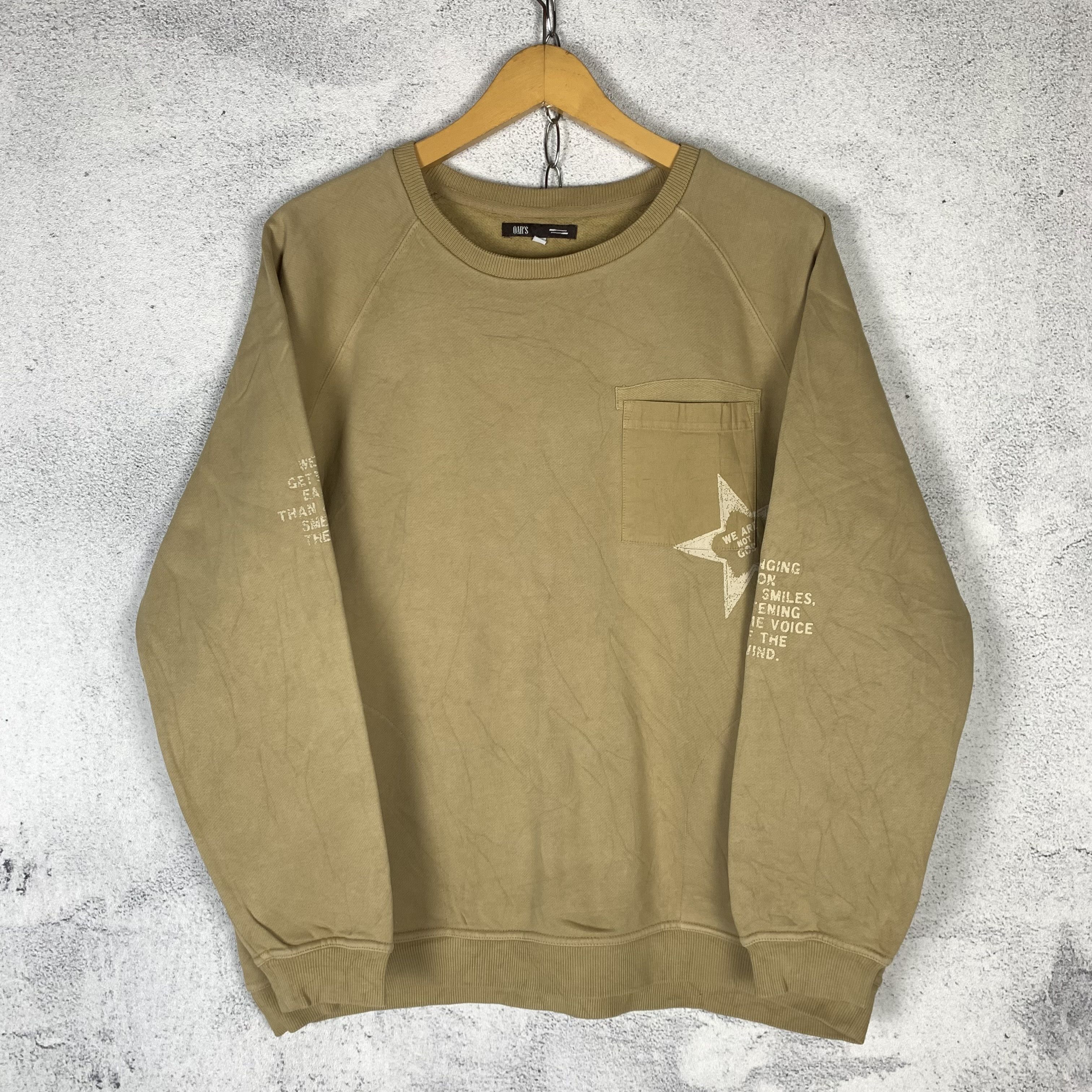 Japanese Brand Oar's Poem Mother Nature Sweatshirt Crewneck Size US M / EU 48-50 / 2 - 1 Thumbnail