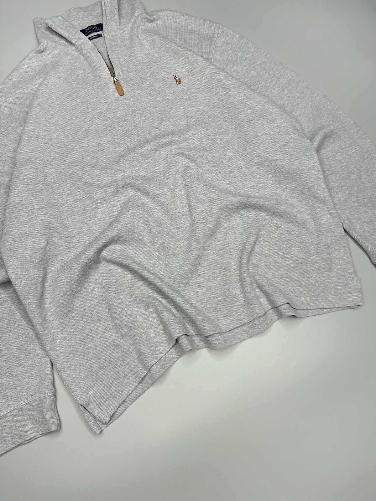 Polo Ralph Lauren Polo Ralph Lauren 1/4 Zip Sweater Jumper Old Money Size US XL / EU 56 / 4 - 7 Thumbnail