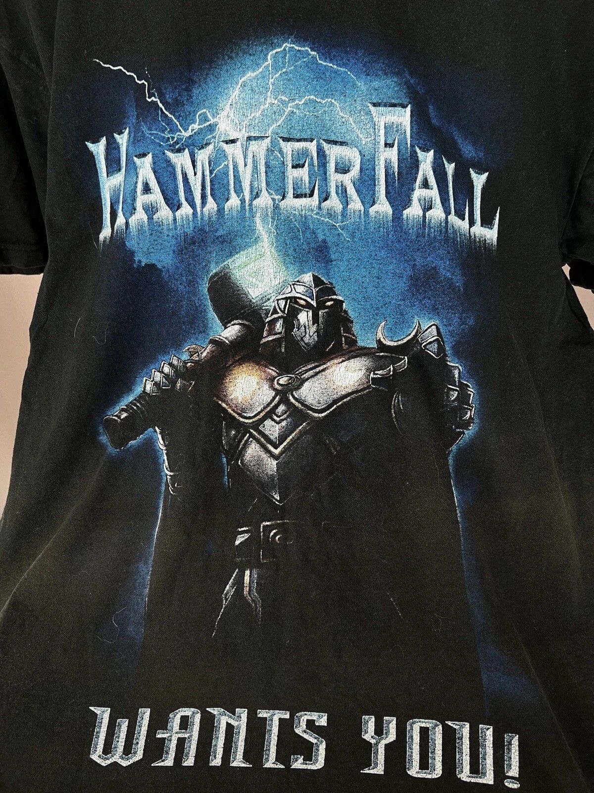 Other Hammer Fall Wants You T-Shirt 2005 Size M/L Vintage Size US M / EU 48-50 / 2 - 8 Thumbnail
