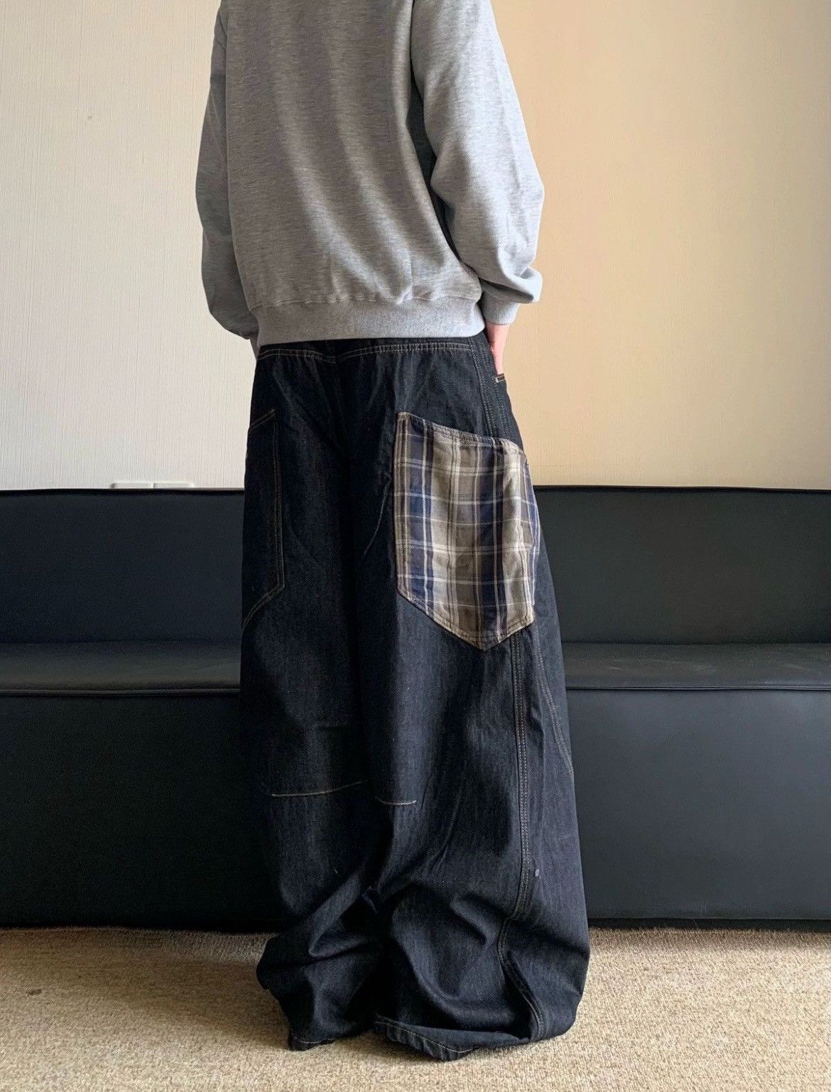 Designer × Vintage Retro punk pants Size US 32 / EU 48 - 2 Thumbnail