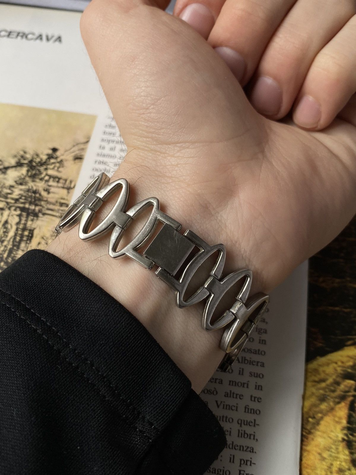 Jewelry × Vintage Omax Futuristic Vintage Watch Stylish Bracelet Size ONE SIZE - 10 Thumbnail